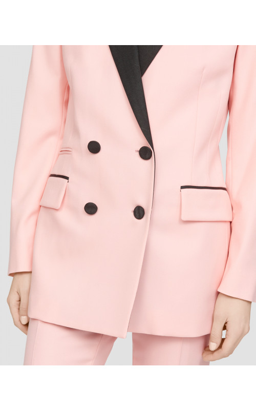 Double Breasted Tuxedo Jacket