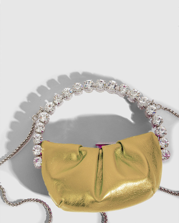 Gold Micro Eternity Pouch 